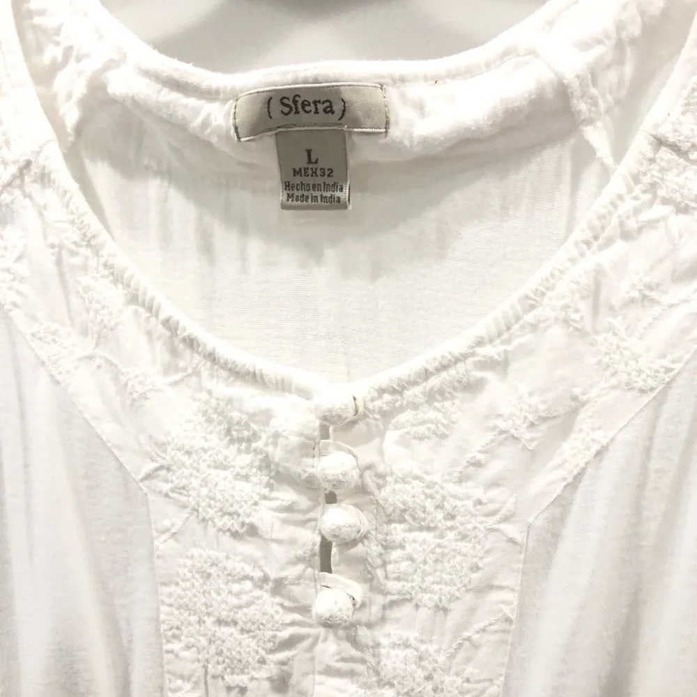 Sfera White Mini Dress Ladakh Pina Colada - Picture 2 of 9